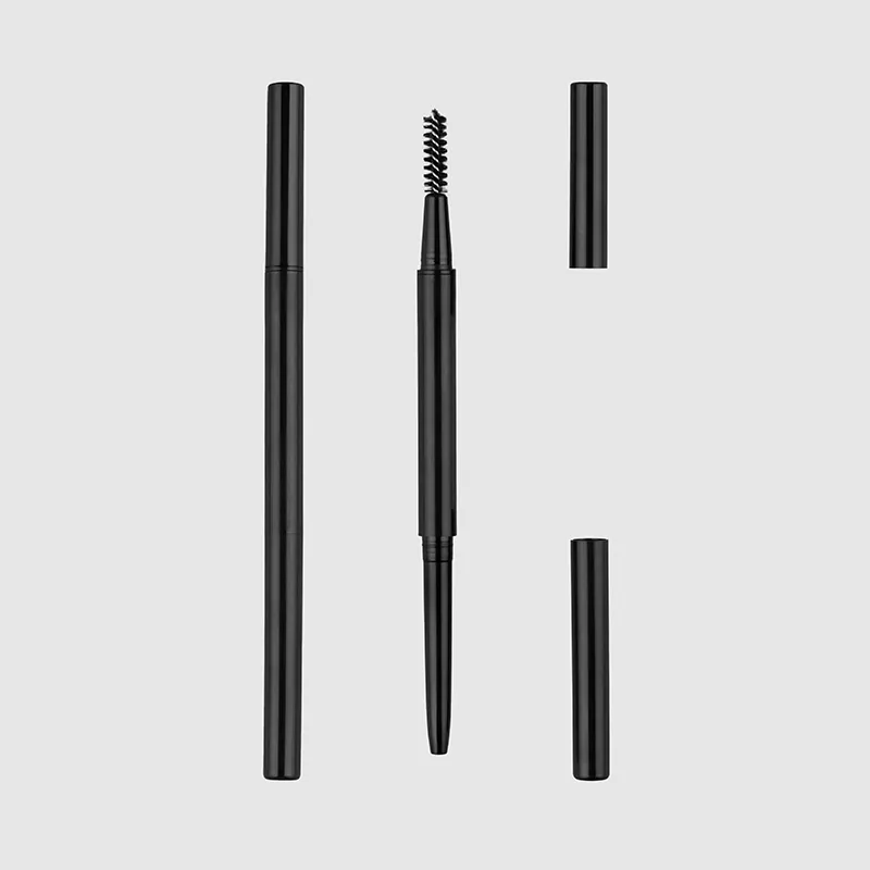 Cuervo dual o delineador de labios y empaquetado de cepillo de mezcla