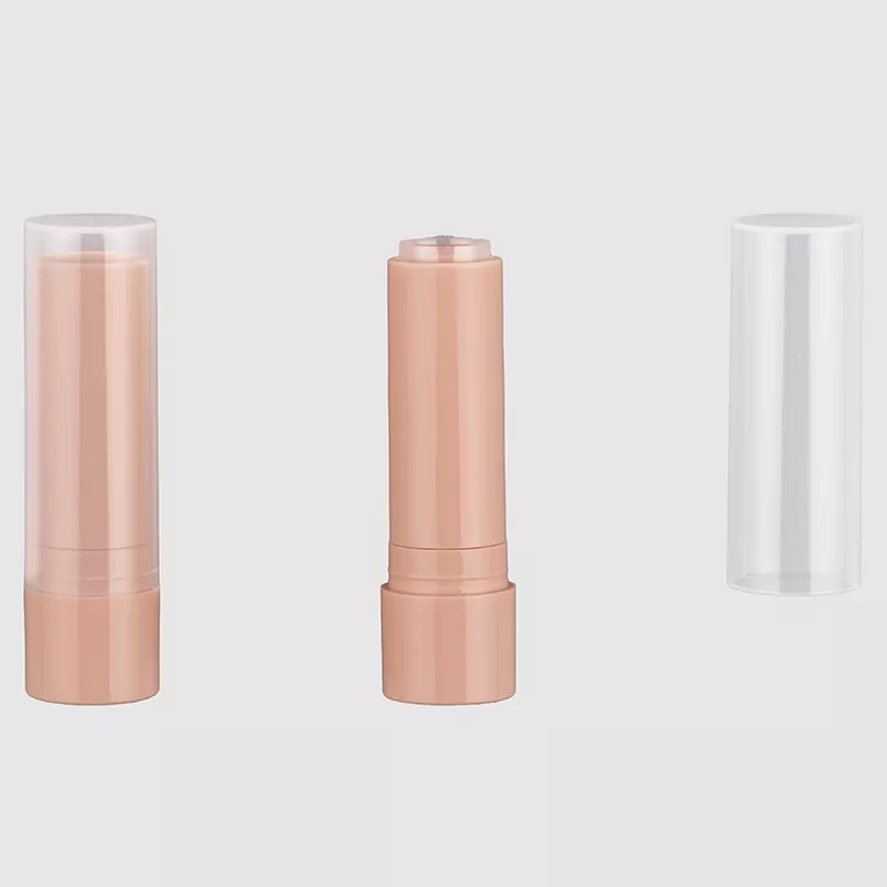 Embalaje de barra de lápiz labial plano sin costuras